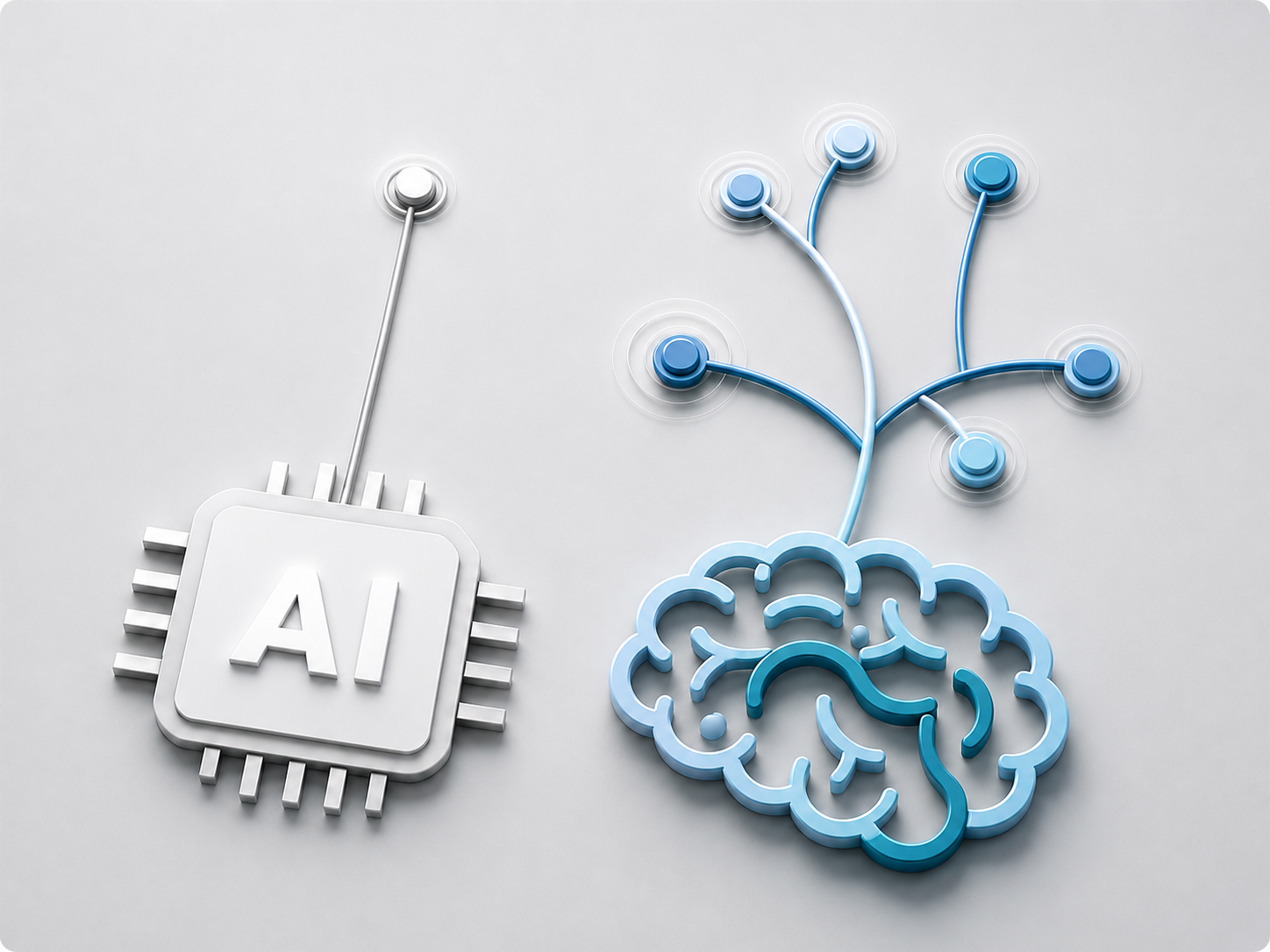 AI-powered inquiry management illustration