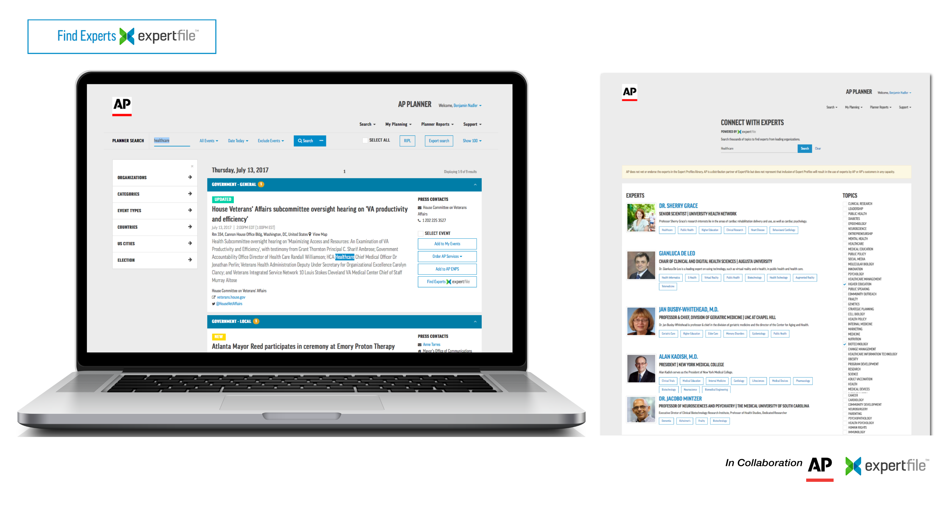 Dejero LIVE+ Control management system provides immediate direct access to ExpertFile